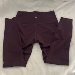 Lululemon Athletica Dark Brown Leggings
